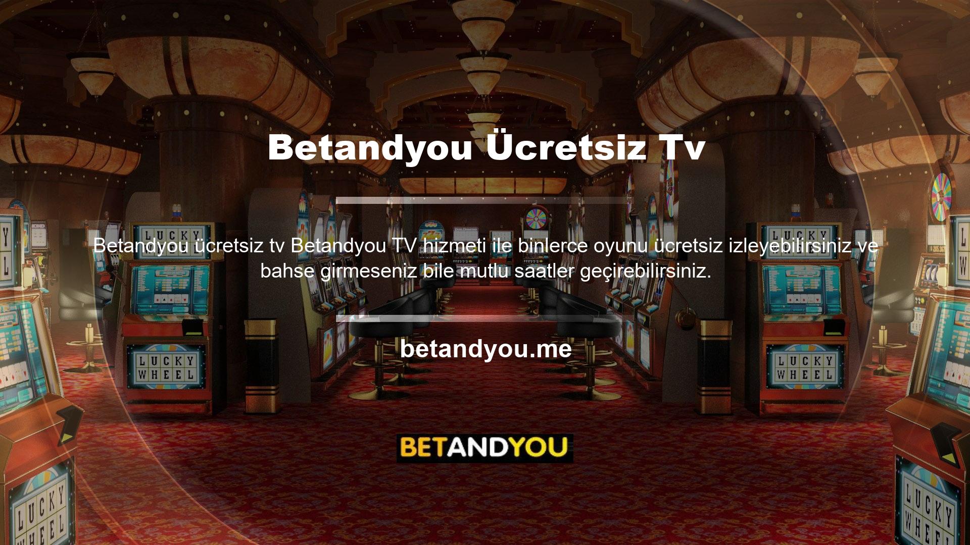 Ancak, güçlü altyapısı sayesinde Betandyou kesintisiz erişim sağlamak için size yeni giriş adresleri sunuyor